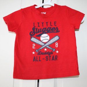 4/$20 Baby boy baseball t-shirt 9 months